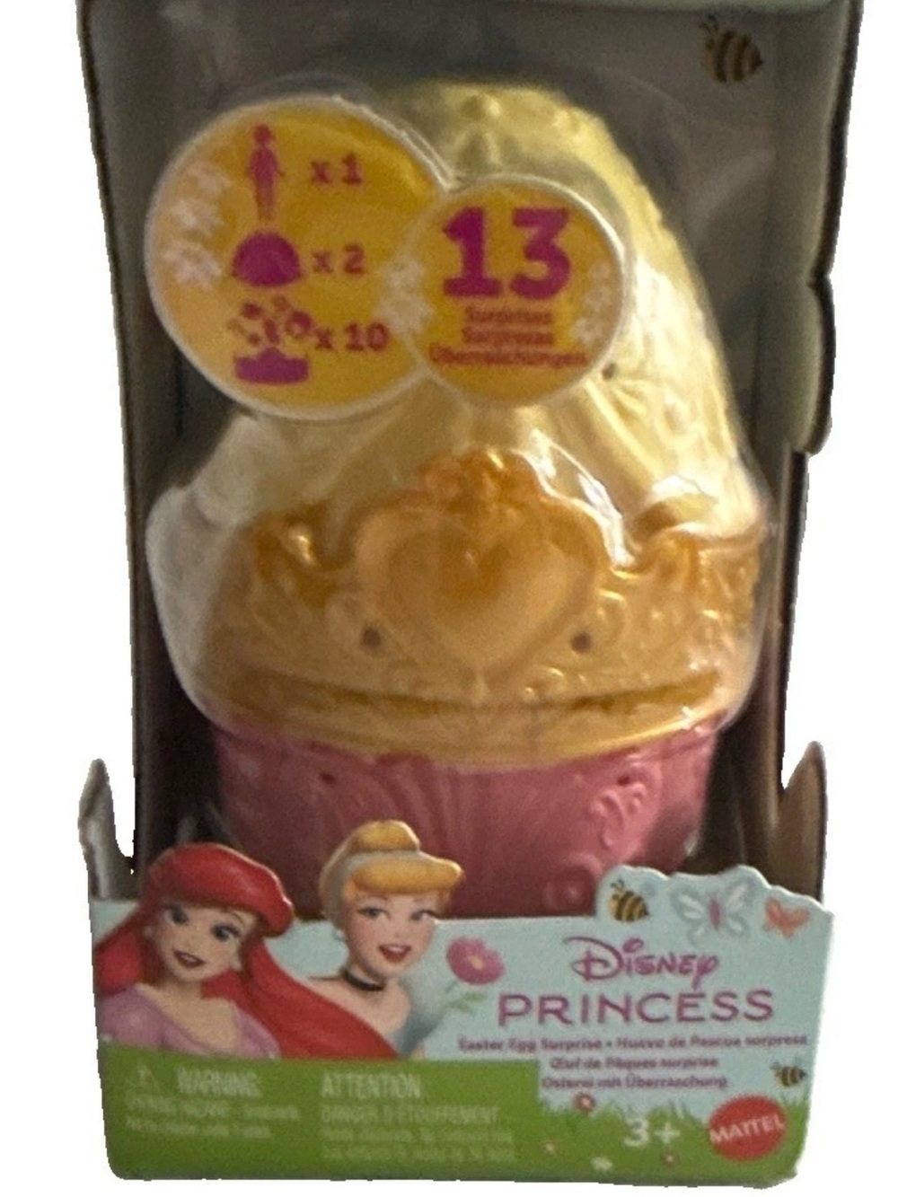 NIB Surprise Egg Toy - Disney Princess (identified as Belle & Ariel)
